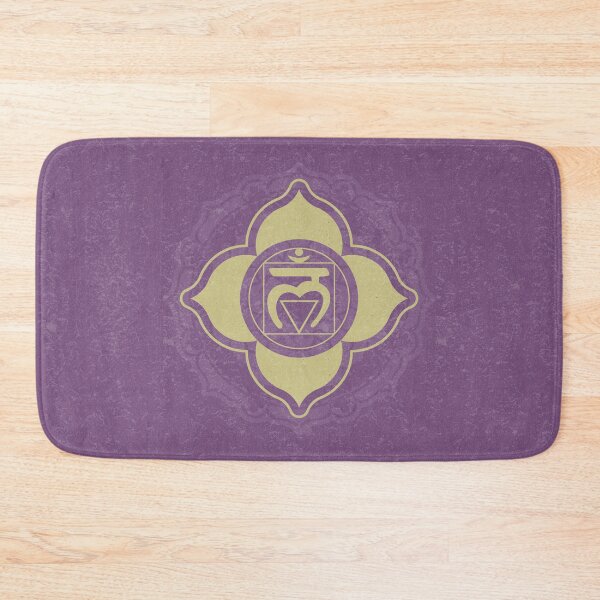 Item preview, Root Chakra Mandala - Plum + Gold designed and sold by Irene Estelle.