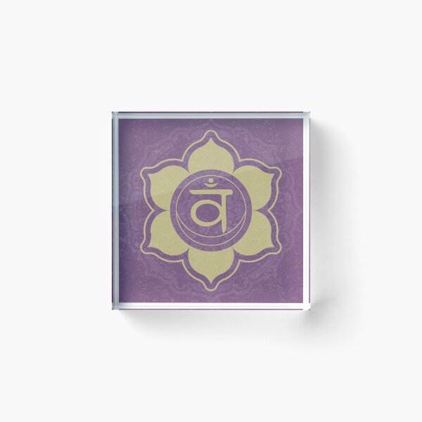 Item preview, Sacral Chakra Mandala - Plum + Gold designed and sold by Irene Estelle.