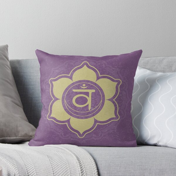 Item preview, Sacral Chakra Mandala - Plum + Gold designed and sold by Irene Estelle.