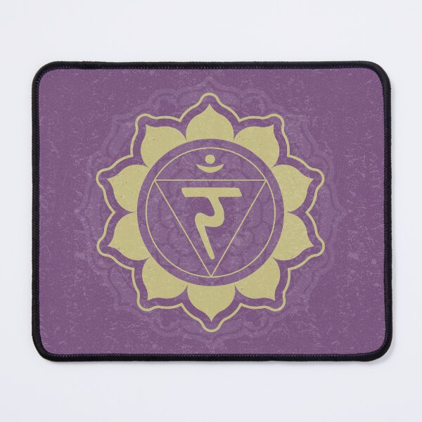 Item preview, Solar Plexus Chakra Mandala - Plum + Gold designed and sold by Irene Estelle.