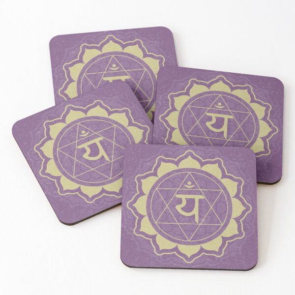 Item preview, Heart Chakra Mandala - Plum + Gold designed and sold by Irene Estelle.
