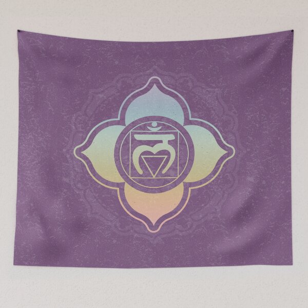 Item preview, Root Chakra Mandala - Plum + Rainbow Sorbet designed and sold by Irene Estelle.