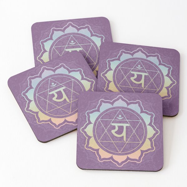 Item preview, Heart Chakra Mandala - Plum + Rainbow Sorbet designed and sold by Irene Estelle.