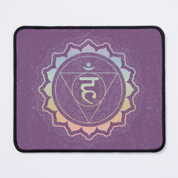 Item preview, Throat Chakra Mandala - Plum + Rainbow Sorbet designed and sold by Irene Estelle.