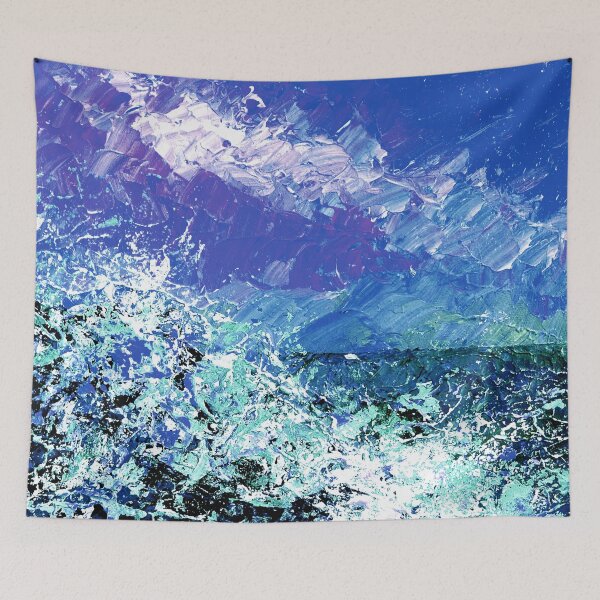 Item preview, rocas empapadas azul designed and sold by Gerardo Segismundo.