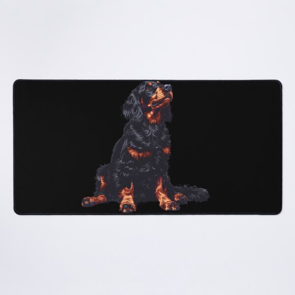 Item preview, Pixel Gordon Setter designed and sold by CUTEDOGGIEZ.