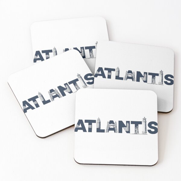 Item preview, Atlantis Bahamas: An Artistic Silhouette of a Tropical Paradise designed and sold by HOMEDESIGNPRINT.