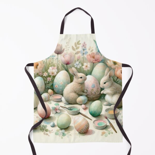 Item preview, Easter Themed (With Bunnies) Print designed and sold by PinUpPizzazz.