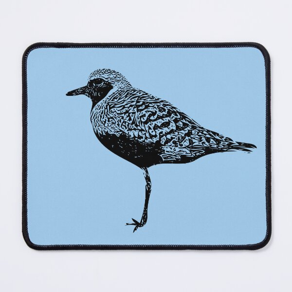Item preview, Black Bellied Plover Black Design  designed and sold by designsasstultd.