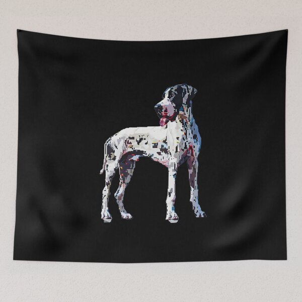 Item preview, 16-bit Pixel Art Great Dane designed and sold by CUTEDOGGIEZ.