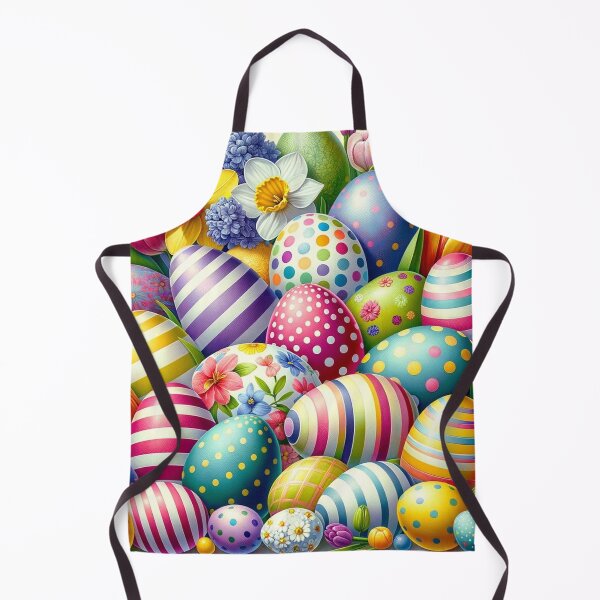 Item preview, Painted Easter Egg Print Pattern designed and sold by PinUpPizzazz.