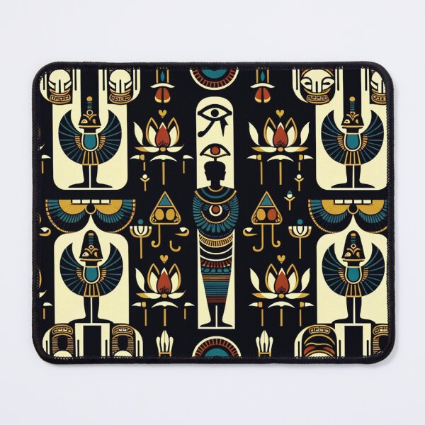 Item preview, Ancient Egyptian Symbols Print Pattern designed and sold by PinUpPizzazz.