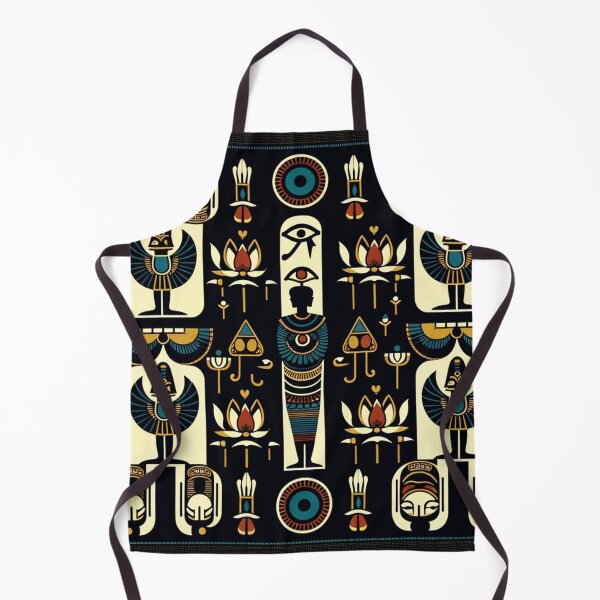 Item preview, Ancient Egyptian Symbols Print Pattern designed and sold by PinUpPizzazz.