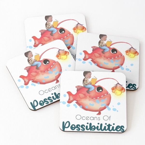 Item preview, Oceans of Possibilities: Child Reading for Inspiring Spaces designed and sold by Compass and a Camera.