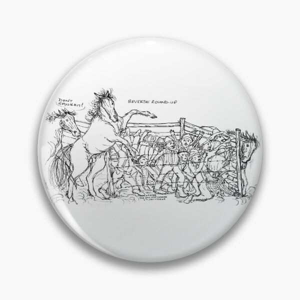 Item preview, Reverse Roundup designed and sold by LHArtHorse.