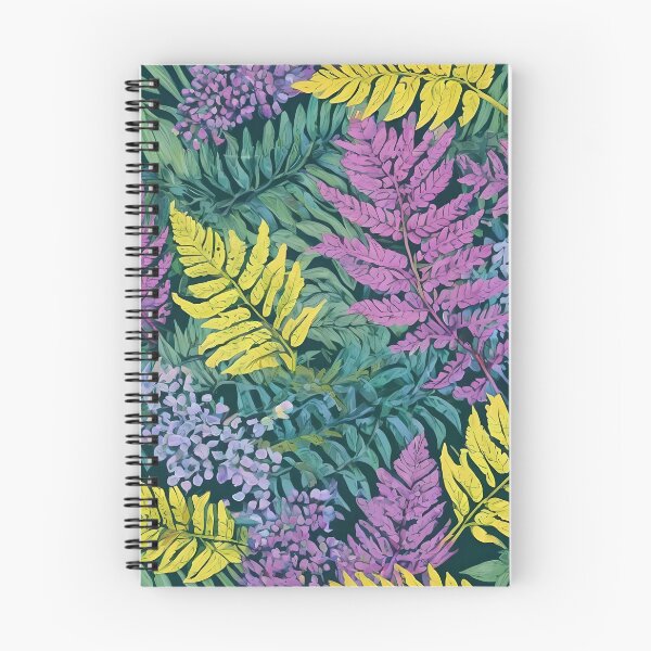 Item preview, Fern leaves on dark background designed and sold by Ciervo Primavera.