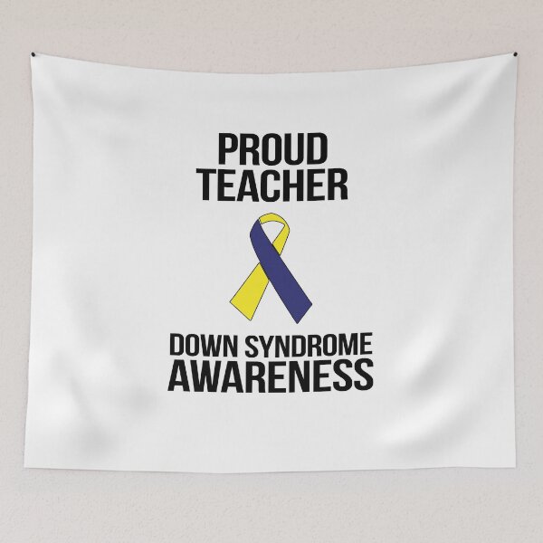 Item preview, Proud Teacher Down Syndrome Awareness designed and sold by TeeTimeGuys.