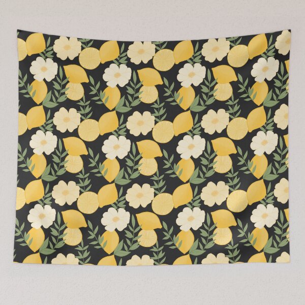 Item preview, Lemon Blooms designed and sold by HartwellandRose.