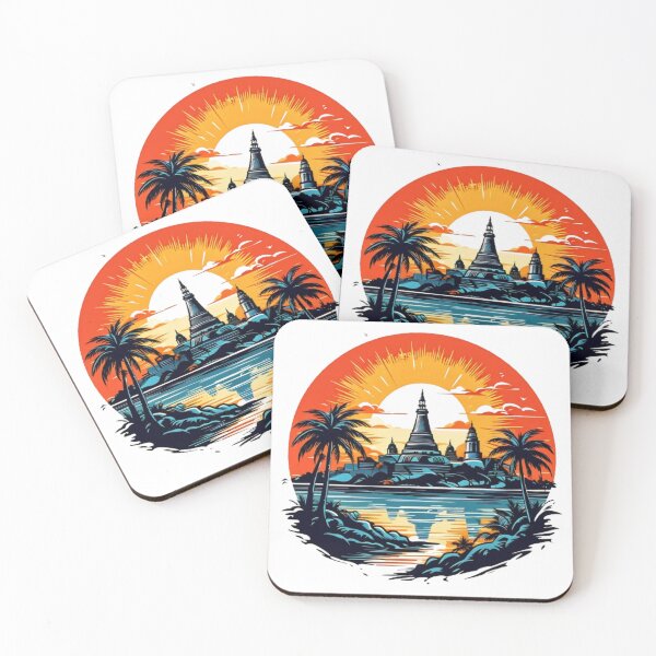 Item preview, Atlantis Bahamas: A Tropical Paradise Illuminated by a Radiant Sunset designed and sold by HOMEDESIGNPRINT.