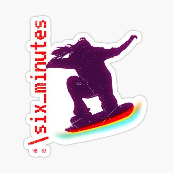 Item preview, Six Minutes Logo designed and sold by GZMShows.