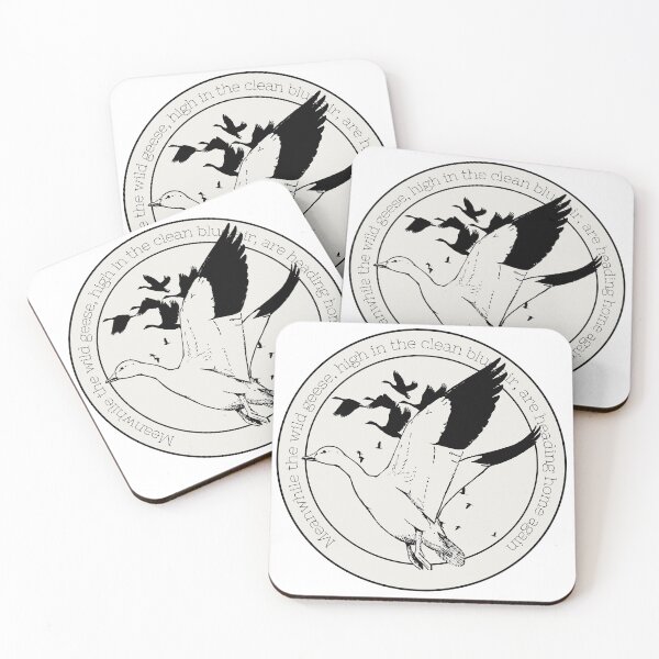 Item preview, Wild Geese / Mary Oliver designed and sold by duckwater.