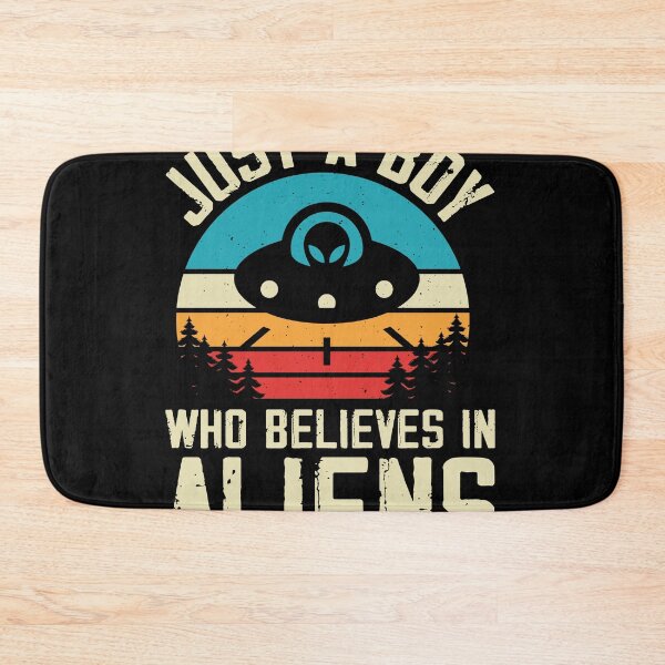 Item preview, Just A Boy Who Believes In Aliens, Funny Aliens Design gift designed and sold by ArtByKatti.