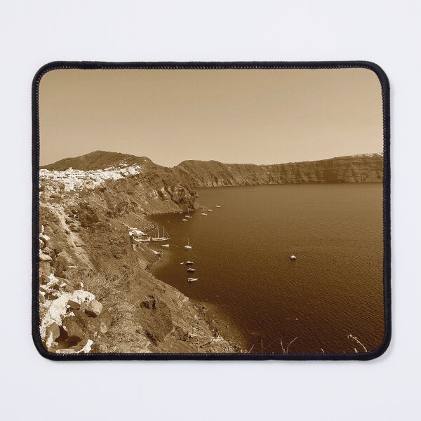 Item preview, On the Cliffs of the Caldera in Sepia Tone designed and sold by Pamela Storch.