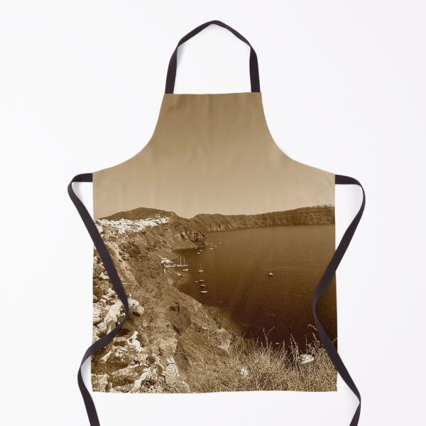 Item preview, On the Cliffs of the Caldera in Sepia Tone designed and sold by Pamela Storch.