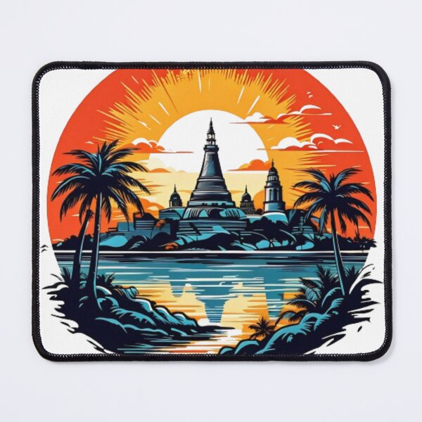 Item preview, Atlantis Bahamas: A Tropical Paradise Illuminated by a Radiant Sunset designed and sold by HOMEDESIGNPRINT.