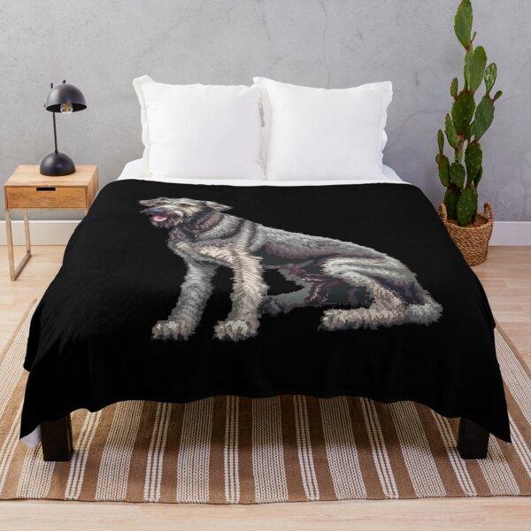 Artikelvorschau, Pixel Irish Wolfhound entworfen und verkauft von CUTEDOGGIEZ.