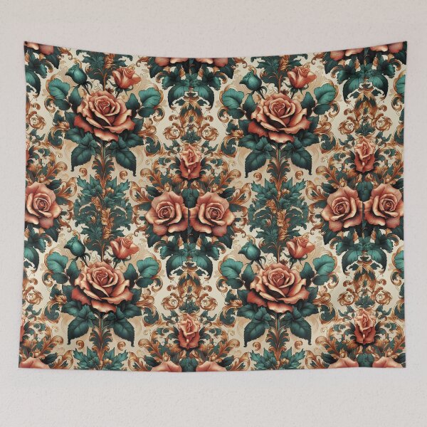 Item preview, Terracotta Baroque Inspired Roses designed and sold by DesignsByPrnces.