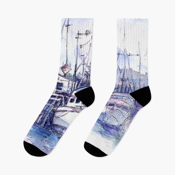 Item preview, morro bay morning ready in blue designed and sold by Gerardo Segismundo.