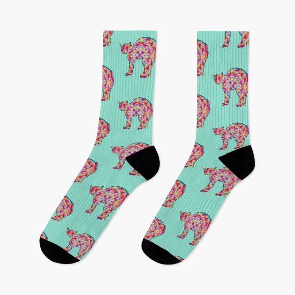 Item preview, Easter Color Cat With Background  designed and sold by missmann.