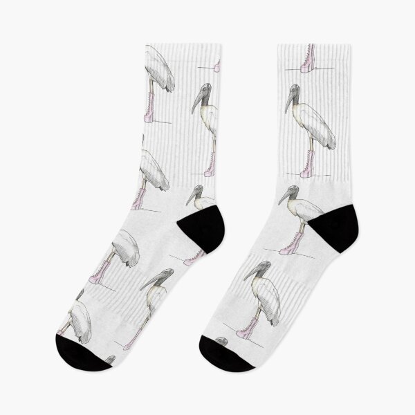 Item preview, Wood Stork in Kiki Boots designed and sold by JimsBirds.