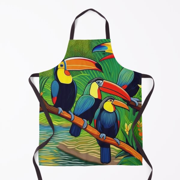 Item preview, Colorful Toucans Gathered on Tree at Zoo Pals Riverside designed and sold by sportsimpact.