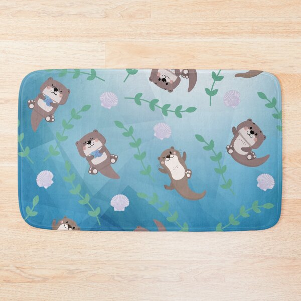 Item preview, Cute Otter Pattern designed and sold by Pixiejim.