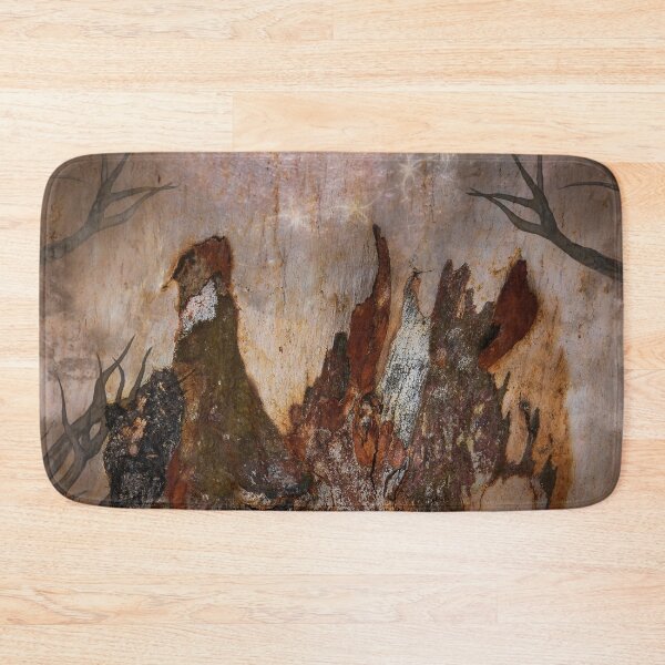 Item preview, Mountains on Planet Zorg designed and sold by heatherfriedman.