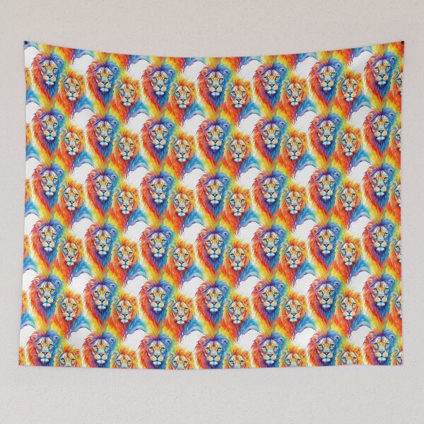 Item preview, Roar with Pride: Rainbow Lions designed and sold by MillennialVibe.