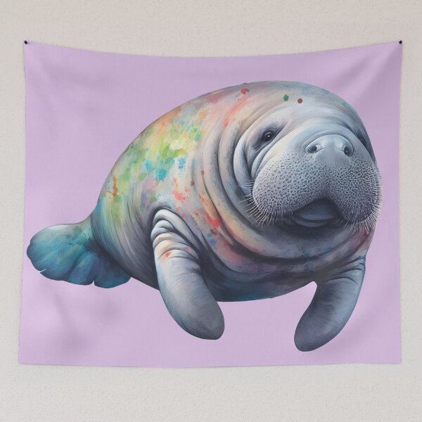 Item preview, Manatee Art #10 | Manatee Lovers designed and sold by ksgraphics222.