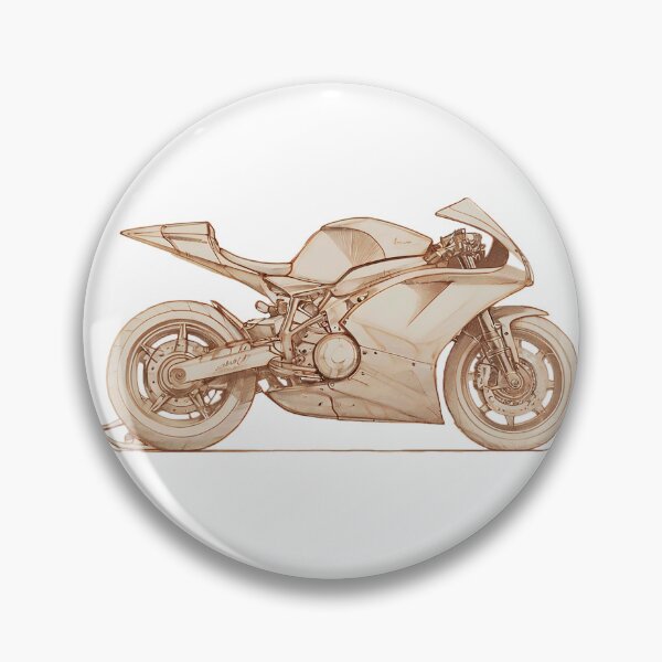 Artikelvorschau, Das große DaVinci-Motorrad entworfen und verkauft von OnlyClassicArt.