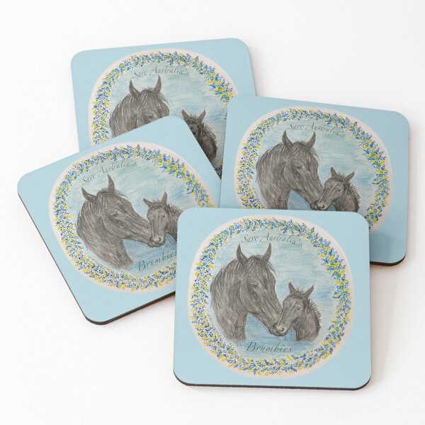 Item preview, Save Australia's Brumbies designed and sold by LHArtHorse.