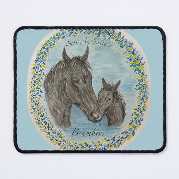 Item preview, Save Australia's Brumbies designed and sold by LHArtHorse.