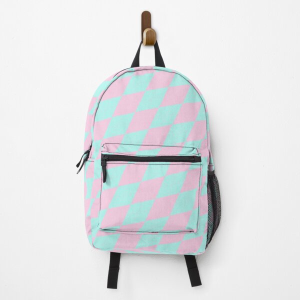 Item preview, Teal & Pink Diamond Checkered Plaid Checkerboard Prolific Pattern designed and sold by Alchemy-A-La-G.