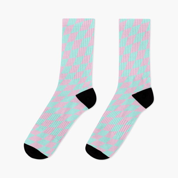 Item preview, Teal & Pink Diamond Checkered Plaid Checkerboard Prolific Pattern designed and sold by Alchemy-A-La-G.