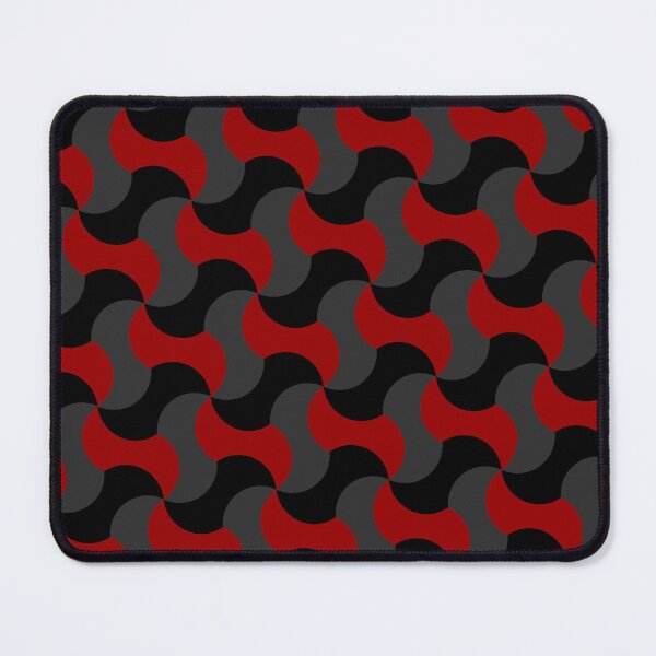 Item preview, Black & Red Waves Karambit Shuriken Tricolor Prolific Pattern designed and sold by Alchemy-A-La-G.