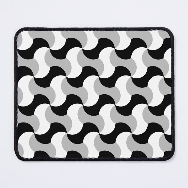 Item preview, Black & White Waves Karambit Shuriken Tricolor Prolific Pattern designed and sold by Alchemy-A-La-G.