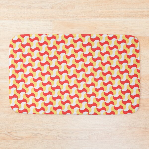 Item preview, Red & Yellow Waves Karambit Shuriken Tricolor Prolific Pattern designed and sold by Alchemy-A-La-G.