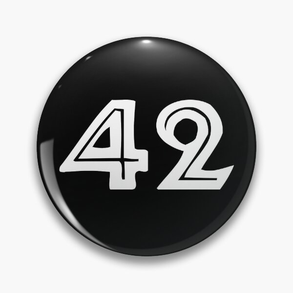 Item preview, 42, forty-two, white, tribal, african designed and sold by Numbers-Art.