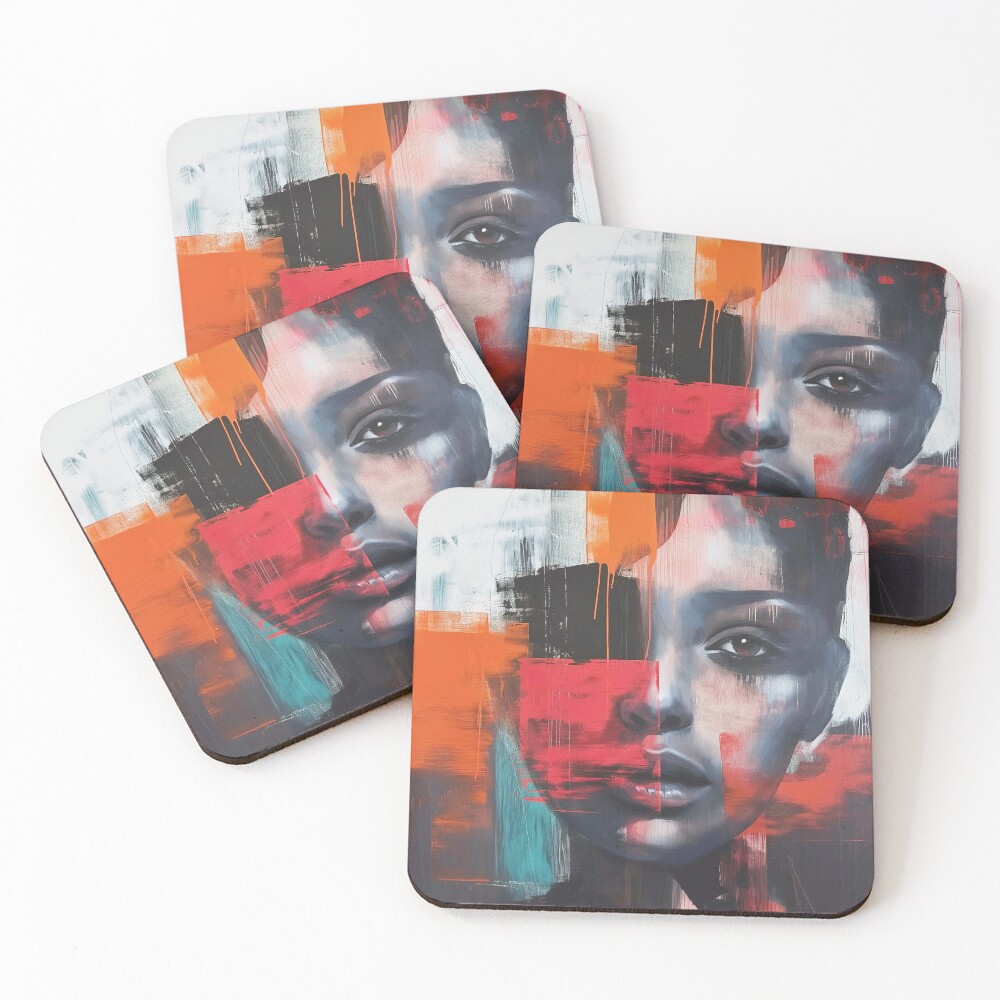 Item preview, Coasters (Set of 4) designed and sold by MNSY.