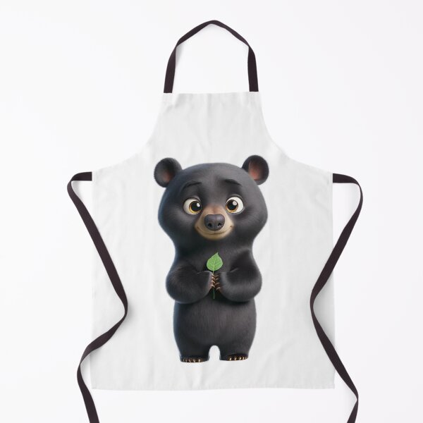 Item preview, Formosan Bear with green leaf designed and sold by CritterManiaUK.